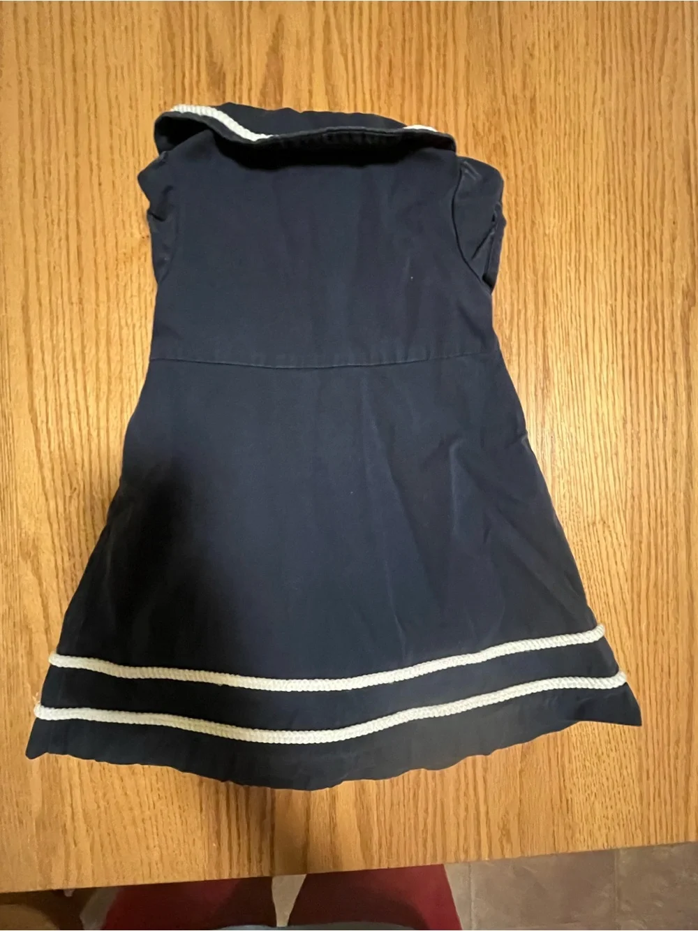 Gymboree Wish You Were Here Blue Sailor Dress Baby Girls Size 18-24m 2006